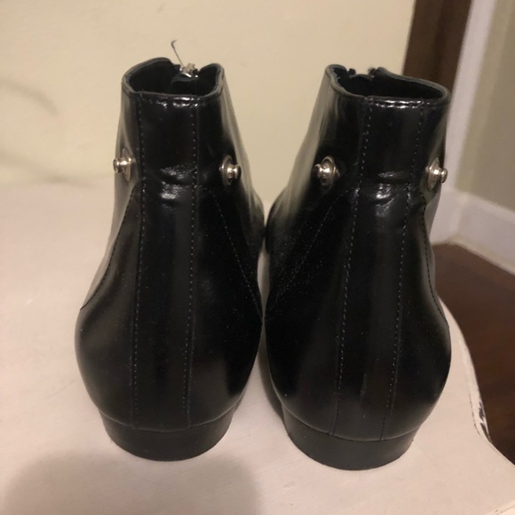 Isabel Marant Leather Ankle Booties 37/7 - Picture 4 of 10